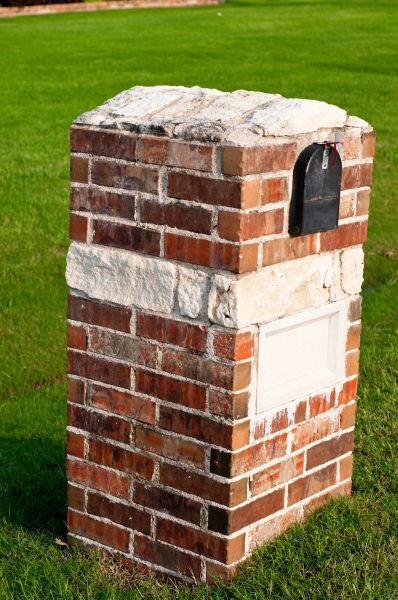 Brick Mailbox Installation in Kent