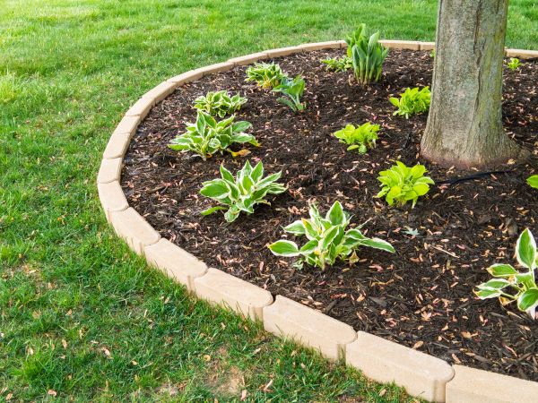 Stone Border Installation in Kent